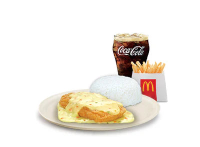 Crispy Chicken Fillet Ala King w/ Fries Small Meal