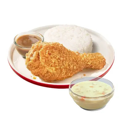 1 - pc. Chickenjoy w/ Chicken Macaroni Soup