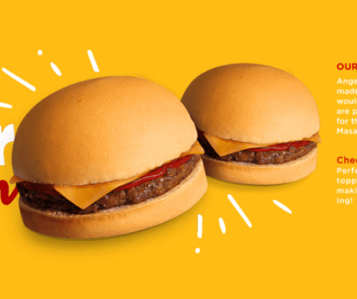 Cheesy Burger Sandwich