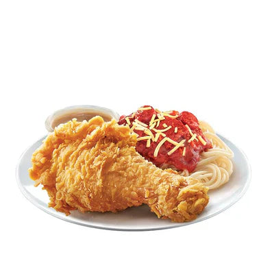1 - pc. Chickenjoy w/ Jolly Spaghetti Solo