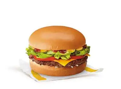 Cheeseburger with Lettuce & Tomatoes Solo